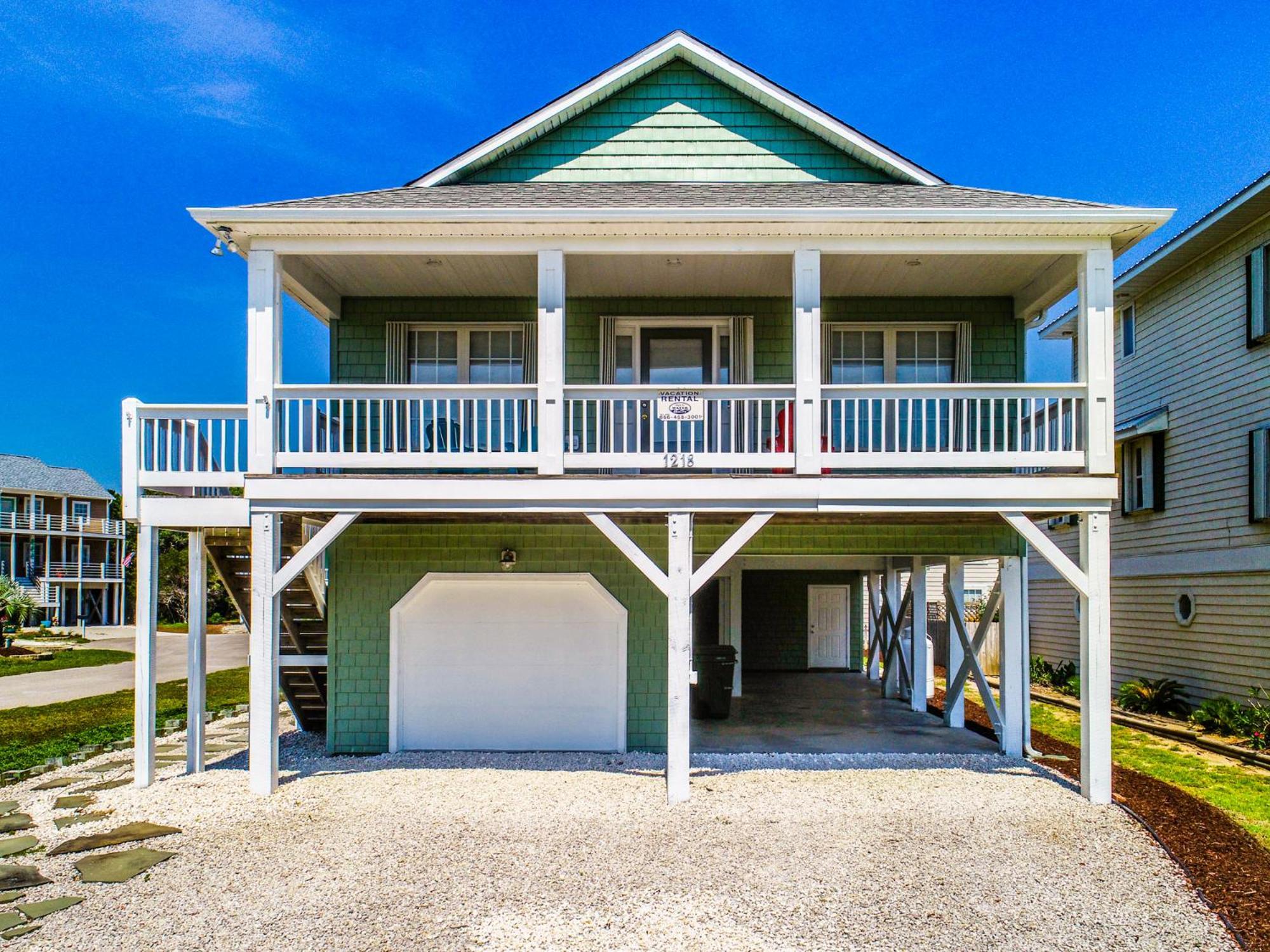 Along The Shore Villa Kure Beach Exterior photo